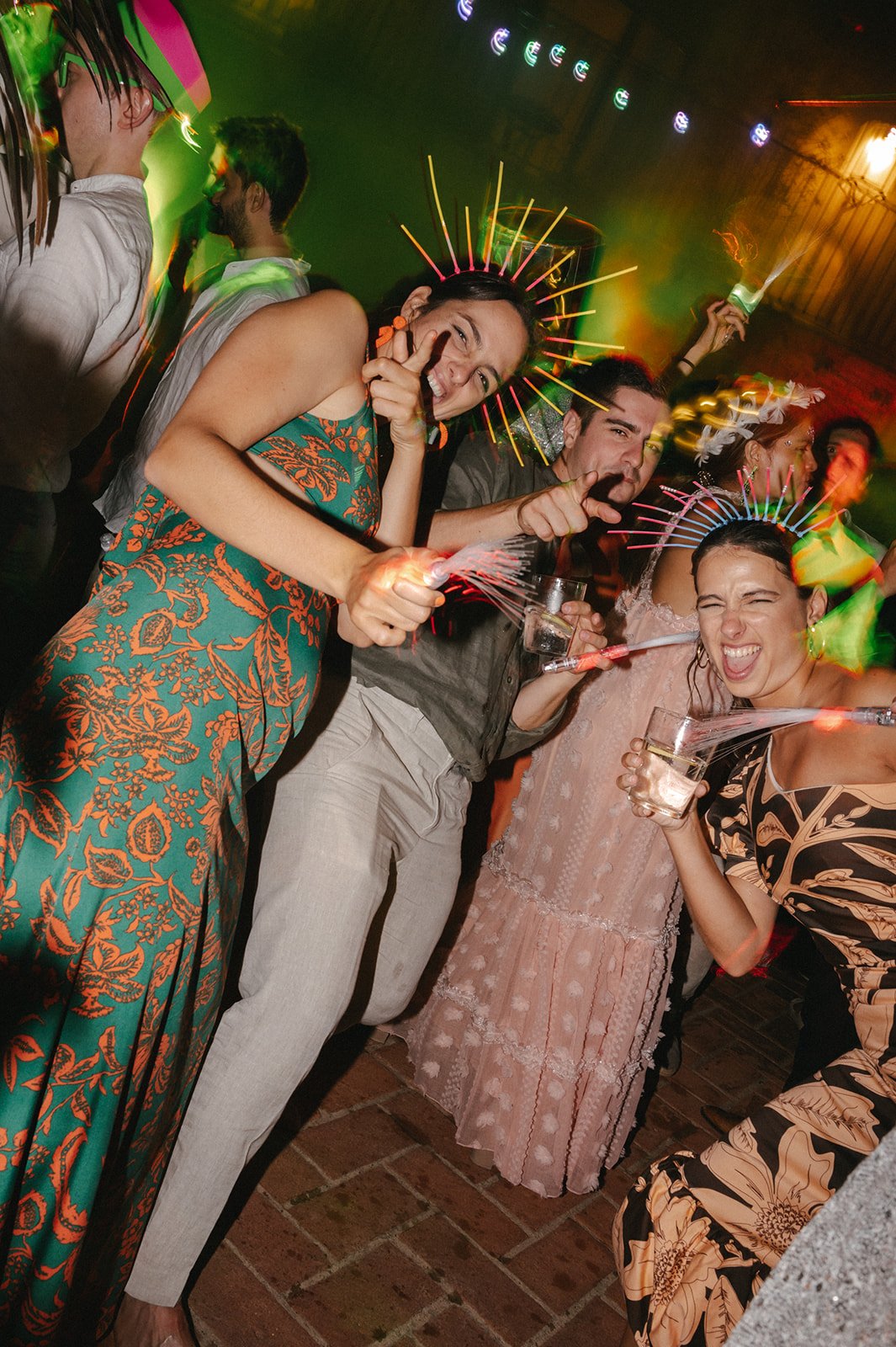 Party time at the closing event of a company